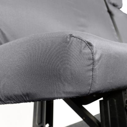 Picture of UK Custom Covers Ford Transit Custom Seat Covers Cotton-Backed PU (2013-2023) - Rear / Grey | SC131G