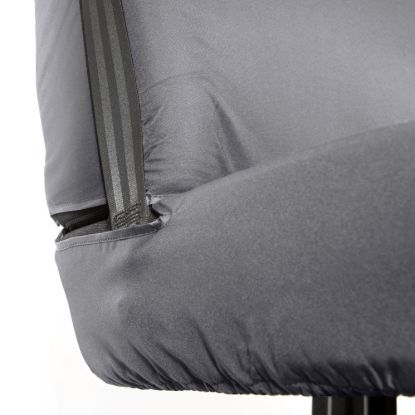 Picture of UK Custom Covers Ford Transit Custom Seat Covers Cotton-Backed PU (2013-2023) - Rear / Grey | SC131G