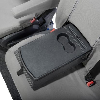 Picture of UK Custom Covers Mercedes Sprinter Front Seat Covers Cotton-Backed PU (2006-2018) - Grey | SC132G