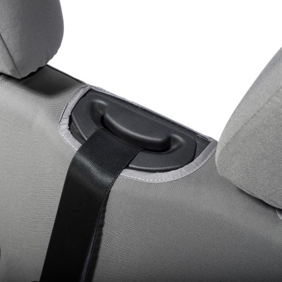 Picture of UK Custom Covers Mercedes Sprinter Front Seat Covers Cotton-Backed PU (2006-2018) - Grey | SC132G