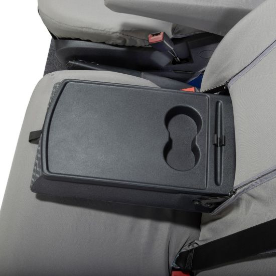 Picture of UK Custom Covers Mercedes Sprinter Front Seat Covers Cotton-Backed PU (2006-2018) - Grey | SC132G