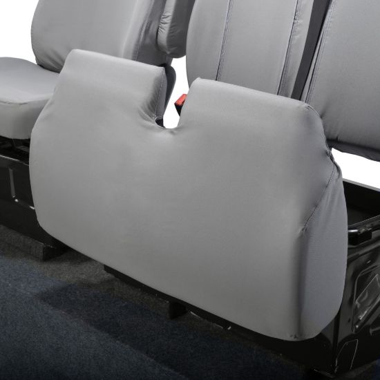 Picture of UK Custom Covers Mercedes Sprinter Front Seat Covers Cotton-Backed PU (2006-2018) - Grey | SC132G