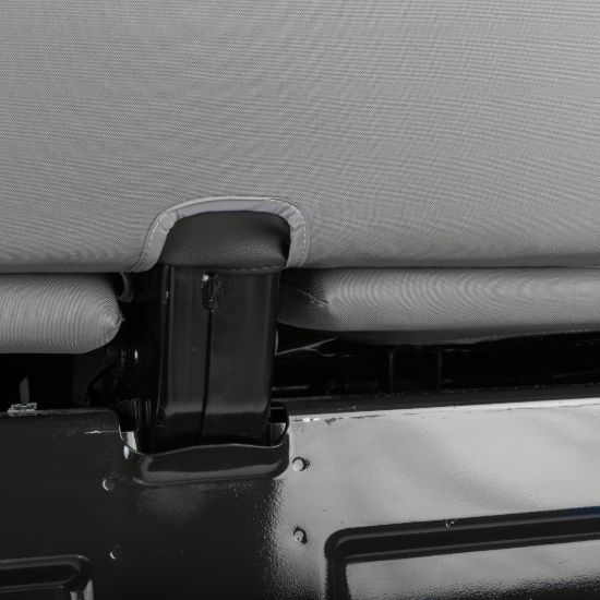 Picture of UK Custom Covers Mercedes Sprinter Front Seat Covers Cotton-Backed PU (2006-2018) - Grey | SC132G
