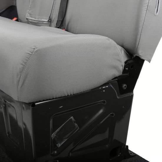 Picture of UK Custom Covers Mercedes Sprinter Front Seat Covers Cotton-Backed PU (2006-2018) - Grey | SC132G