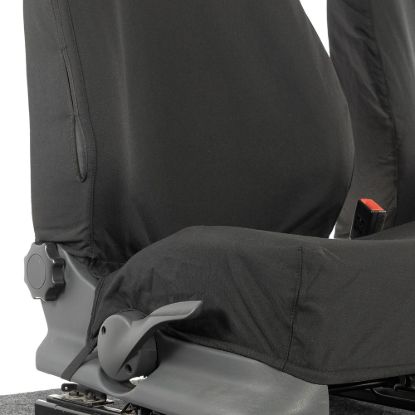 Picture of UK Custom Covers VW Caddy Maxi-Life (Inc. Kombi) Cotton-Backed Front Seat Covers (2008-2020) - No Armrests | SC146B