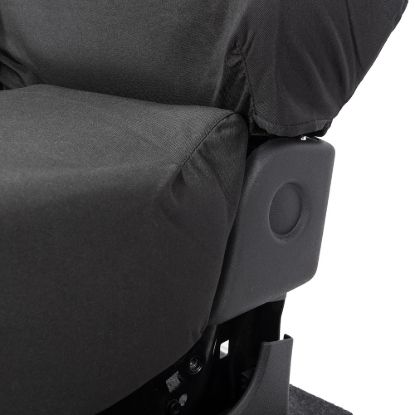Picture of UK Custom Covers Fiat Talento Front Seat Covers Cotton-Backed (2016 Onwards) - Single/Double Split Passenger Base NO Folding Middle Seat | SC188B