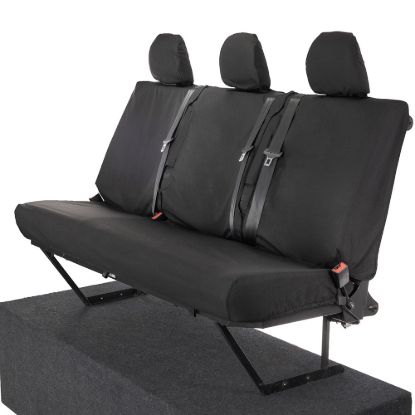 Picture of UK Custom Covers Fiat Talento Rear Seat Covers Cotton-Backed (2016 Onwards) | SC189B
