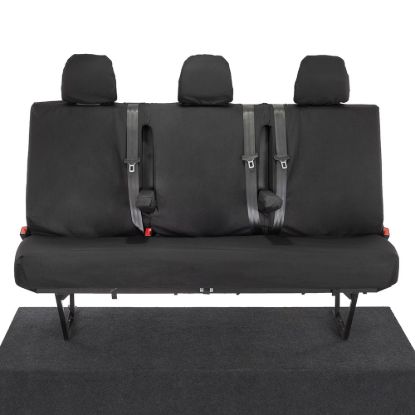 UK Custom Covers Fiat Talento Rear Seat Covers Cotton-Backed (2016 Onwards)