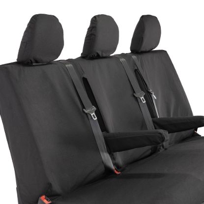 Picture of UK Custom Covers Fiat Talento Rear Seat Covers Cotton-Backed (2016 Onwards) | SC189B