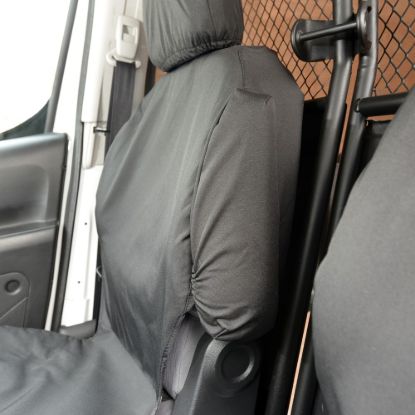 Picture of UK Custom Covers Citroen Berlingo Cotton-Backed Front Seat Covers (2008-2018) - 2 Seats | SC195B