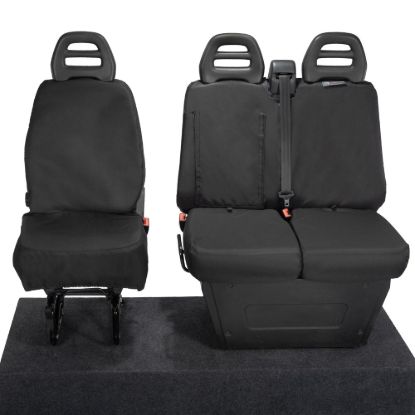 UK Custom Covers Iveco Daily Front Seat Covers Cotton-Backed