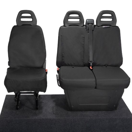 UK Custom Covers Iveco Daily Front Seat Covers Cotton-Backed