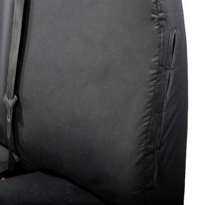Picture of UK Custom Covers Vauxhall Movano Seat Covers Cotton-Backed PU (2010-2022) - Front With Folding Middle Seat & No Split Passenger Base | SC236B