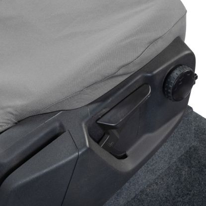 Picture of UK Custom Covers Maxus eDeliver 9 Front Seat Covers Cotton-Backed (2020 Onwards) Grey - Single/Single | SC275G