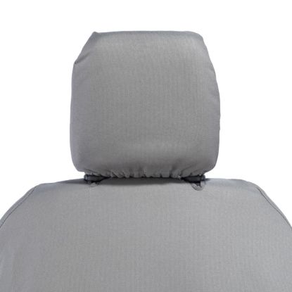 Picture of UK Custom Covers Maxus eDeliver 9 Front Seat Covers Cotton-Backed (2020 Onwards) Grey - Single/Single | SC275G