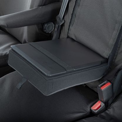 Picture of UK Custom Covers Vauxhall Vivaro Seat Covers Cotton-Backed PU (2019 Onwards) - Front Single/Double Split Passenger Base WITH Pull Down Tray | SC294B
