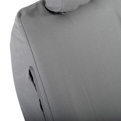 Picture of UK Custom Covers Citroen Dispatch Cotton-Backed Front Seat Covers (2016 Onwards) Grey - Single/Double WITH Pull Down Tray | SC294G