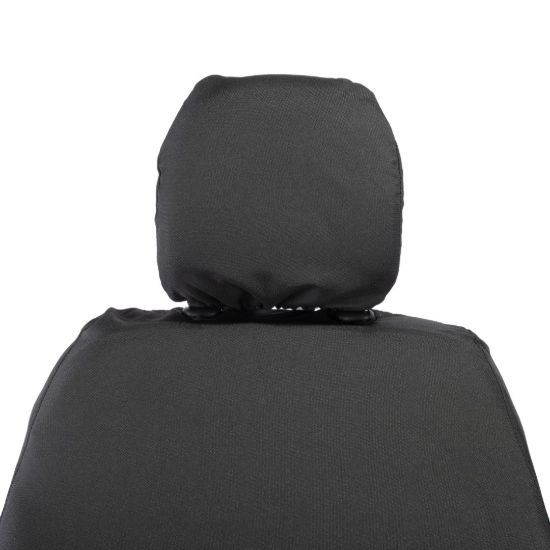 Picture of UK Custom Covers Vauxhall Vivaro Seat Covers Cotton-Backed PU (2014-2019) - Front Single/Double NO Split Passenger Seat | SC296B