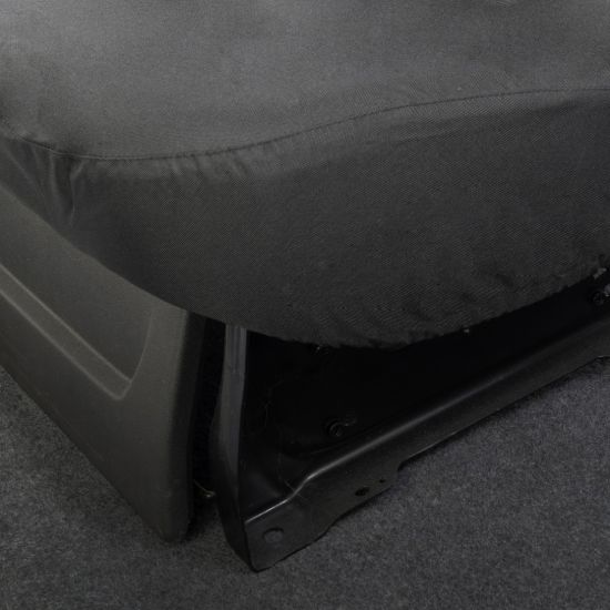 Picture of UK Custom Covers Vauxhall Vivaro Seat Covers Cotton-Backed PU (2014-2019) - Front Single/Double NO Split Passenger Seat | SC296B