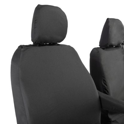 Picture of UK Custom Covers Fiat Talento Front Seat Covers Cotton-Backed (2016 Onwards) - Single/Double No Split Passenger Base | SC296B