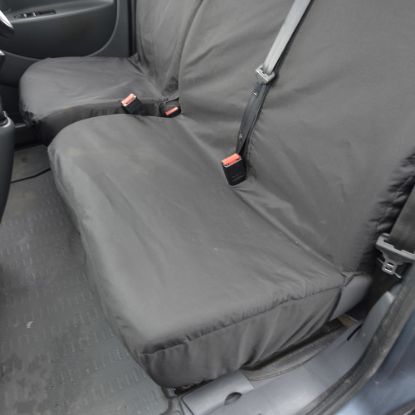 Picture of UK Custom Covers Citroen Dispatch Cotton-Backed Front Seat Covers (2007-2016) - Single/Double No Pull Down Tray | SC298B