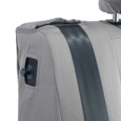 Picture of UK Custom Covers VW Crafter Cotton-Backed Front Seat Covers (2017 Onwards) Grey - Single/Double With Folding Middle Seat | SC308G