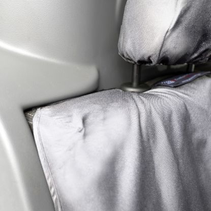 Picture of UK Custom Covers Citroen Dispatch Cotton-Backed Front & Rear Seat Covers (2016 Onwards) Grey - Front Single/Double NO Pull Down Tray | SC367G-422G
