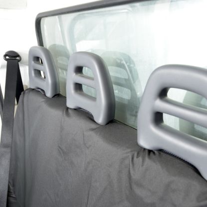 Picture of UK Custom Covers Vauxhall Movano Seat Covers Cotton-Backed PU (2022 Onwards) - Rear | SC381B