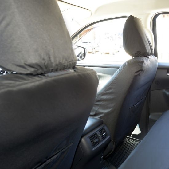 Picture of UK Custom Covers Mercedes X Class Front Seat Covers Cotton-Backed PU (2017-2020) | SC383B