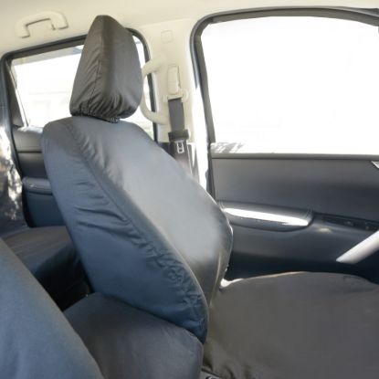 Picture of UK Custom Covers Mercedes X Class Front Seat Covers Cotton-Backed PU (2017-2020) | SC383B