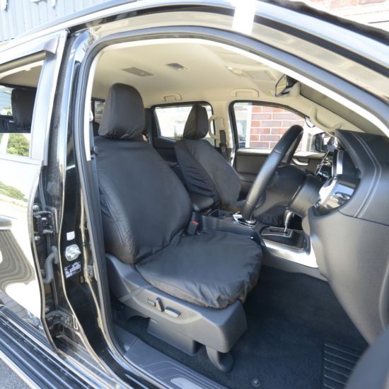Picture of UK Custom Covers Mercedes X Class Front Seat Covers Cotton-Backed PU (2017-2020) | SC383B