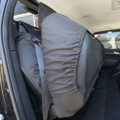 Picture of UK Custom Covers Mercedes X Class Front & Rear Seat Covers Cotton-Backed PU (2017-2020) | SC383B-384B