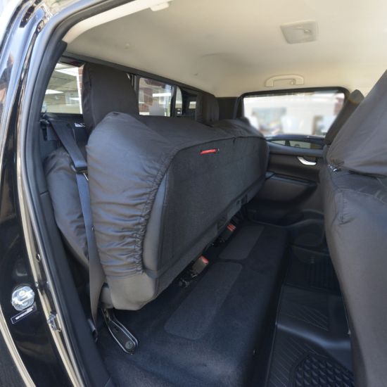 Picture of UK Custom Covers Mercedes X Class Rear Seat Covers Cotton-Backed PU (2017-2020) | SC384B