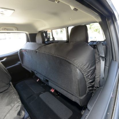 Picture of UK Custom Covers Mercedes X Class Rear Seat Covers Cotton-Backed PU (2017-2020) | SC384B