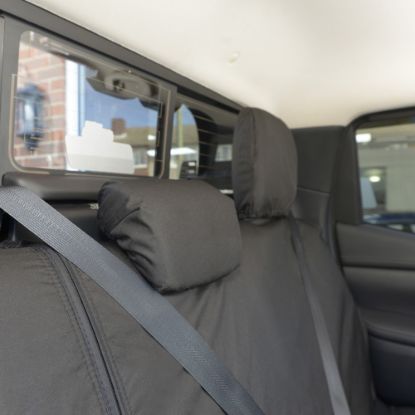Picture of UK Custom Covers Mercedes X Class Rear Seat Covers Cotton-Backed PU (2017-2020) | SC384B