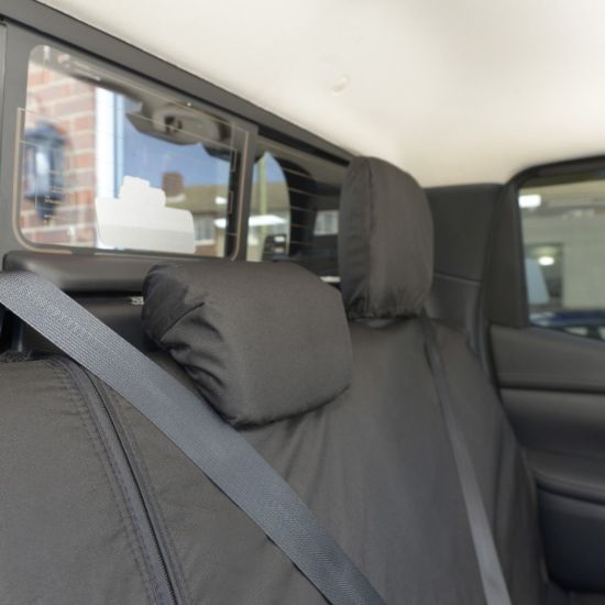 Picture of UK Custom Covers Mercedes X Class Rear Seat Covers Cotton-Backed PU (2017-2020) | SC384B