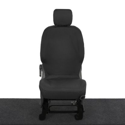 UK Custom Covers Citroen Berlingo Cotton-Backed Front Seat Covers (2008-2018) - Driver Only