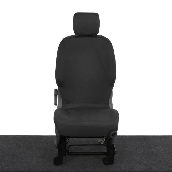UK Custom Covers Citroen Berlingo Cotton-Backed Front Seat Covers (2008-2018) - Driver Only