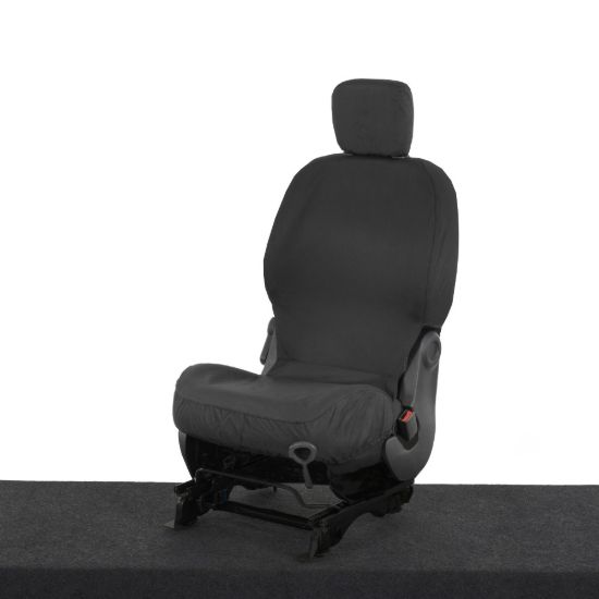 Picture of UK Custom Covers Citroen Berlingo Cotton-Backed Front Seat Covers (2008-2018) - Driver Only | SC394B