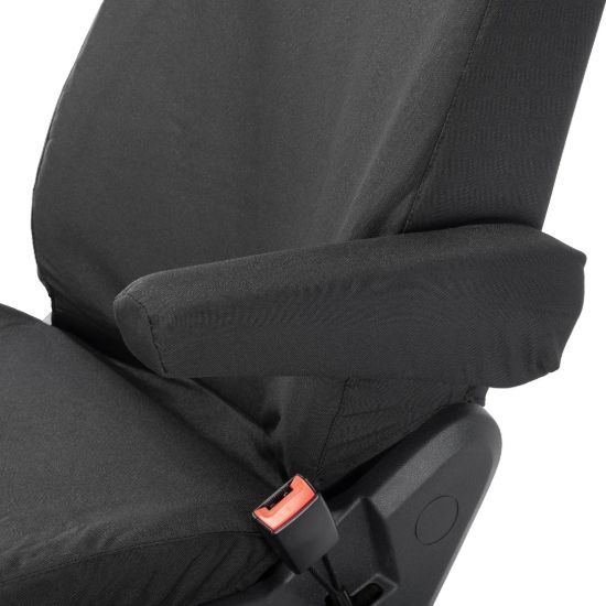 Picture of UK Custom Covers Mercedes Sprinter Front Seat Covers Cotton-Backed PU (2006-2018) - Driver Only | SC398B