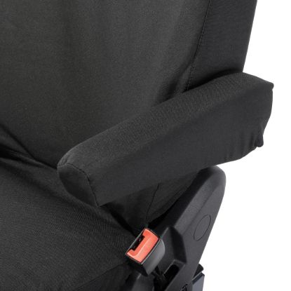 Picture of UK Custom Covers Mercedes Sprinter Front Seat Covers Cotton-Backed PU (2006-2018) - Driver Only | SC398B