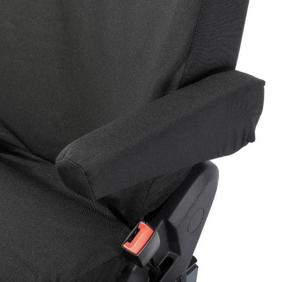 Picture of UK Custom Covers Mercedes Sprinter Front Seat Covers Cotton-Backed PU (2006-2018) - Driver Only | SC398B