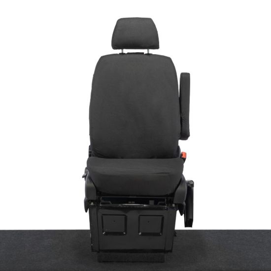 Picture of UK Custom Covers VW Crafter Cotton-Backed Front Seat Covers (2006-2017) - Driver Only | SC398B