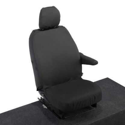 Picture of UK Custom Covers Fiat Talento SX Cotton-Backed Seat Covers (2016 Onwards) - Driver Only | SC399B