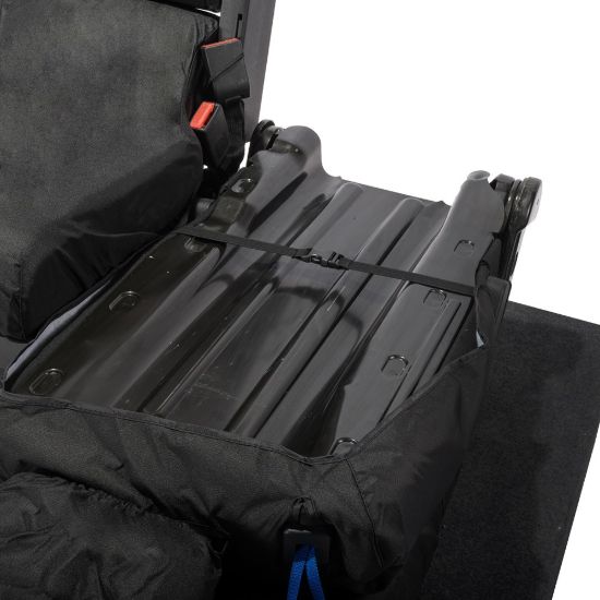 Picture of UK Custom Covers Toyota Proace City Verso Front Seat Covers Cotton-Backed PU (2018 Onwards) - Black | SC403B