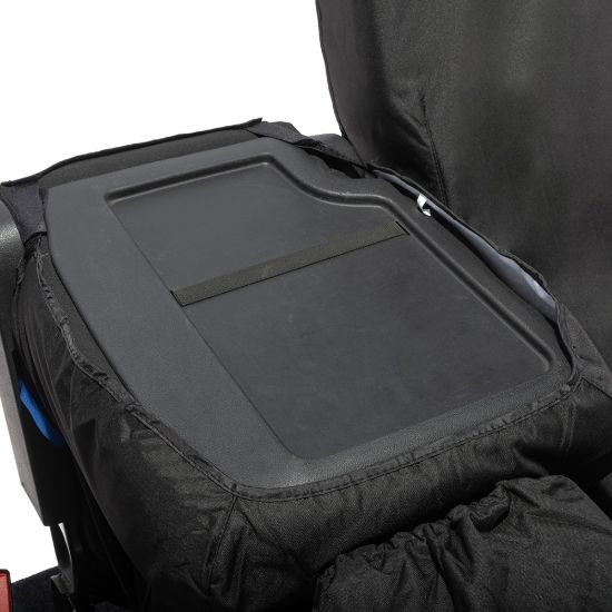 Picture of UK Custom Covers Citroen Berlingo Cotton-Backed Front Seat Covers (2018 Onwards) Black - 3 Seats | SC403B