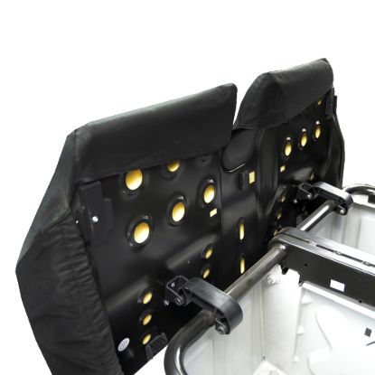 Picture of UK Custom Covers Mercedes Sprinter Front & Rear Seat Covers Cotton-Backed PU (2018 Onwards) - Black | SC415B-416B
