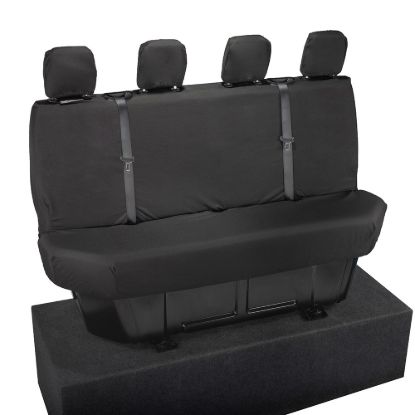 Picture of UK Custom Covers Vauxhall Movano Seat Covers Cotton-Backed PU (2010-2022) - Rear | SC416B