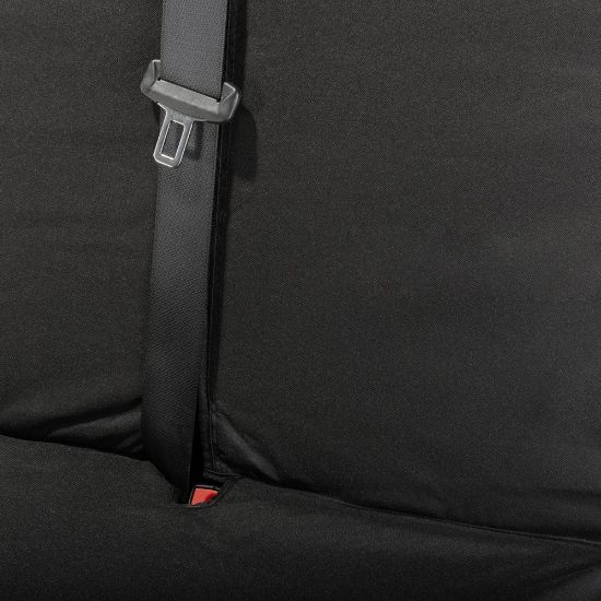 Picture of UK Custom Covers Mercedes Sprinter Rear Seat Covers Cotton-Backed PU (2018 Onwards) - Black | SC416B