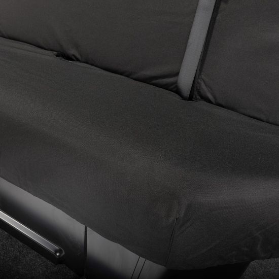 Picture of UK Custom Covers VW Crafter Cotton-Backed Rear Seat Covers (2017 Onwards) Black | SC416B